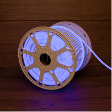 Гибкий неон LED SMD 8х16 мм, синий, 120 LED/м, бухта 100 м