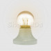 Лампа шар e27 6 LED ∅45мм - тепло-белая, прозрачная колба, эффект лампы накаливания, SL405-126